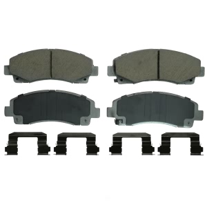 Wagner Thermoquiet Ceramic Front Disc Brake Pads for 2013 Honda Ridgeline - QC1584