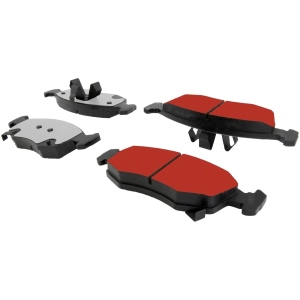 Centric Posi Quiet Pro™ Ceramic Front Disc Brake Pads for 2018 Fiat 500 - 500.15680