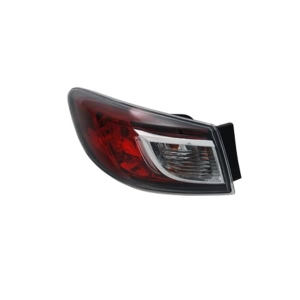 TYC Driver Side Outer Replacement Tail Light for 2011 Mazda 3 - 11-6340-00