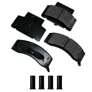 Akebono Pro-ACT™ Ultra-Premium Ceramic Front Disc Brake Pads for GMC K3500 - ACT459