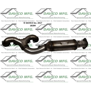 Davico Exhaust Manifold with Integrated Catalytic Converter for BMW 745i - 18284