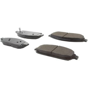 Centric Posi Quiet™ Ceramic Front Disc Brake Pads for 2007 Jeep Commander - 105.10800