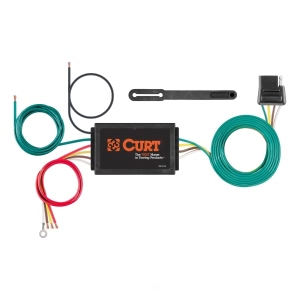 CURT Powered 3-to-2-Wire Taillight Converter for 2015 Honda Fit - 56190