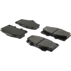 Centric Posi Quiet™ Extended Wear Semi-Metallic Front Disc Brake Pads for 1988 Toyota Pickup - 106.04100