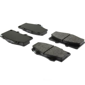 Centric Posi Quiet™ Extended Wear Semi-Metallic Front Disc Brake Pads for 1991 Toyota Pickup - 106.04100