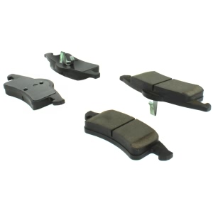 Centric Posi Quiet™ Semi-Metallic Rear Disc Brake Pads for 2004 Jeep Grand Cherokee - 104.07910