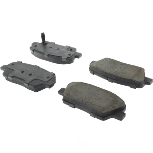 Centric Posi Quiet™ Ceramic Rear Disc Brake Pads for 2018 Genesis G80 - 105.12843