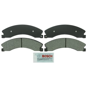 Bosch Blue™ Semi-Metallic Rear Disc Brake Pads for 2014 GMC Sierra 3500 HD - BE1411