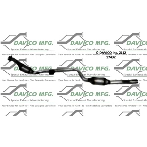 Davico Direct Fit Catalytic Converter and Pipe Assembly for Mercedes-Benz E320 - 17432