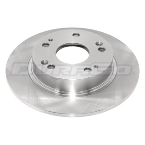 DuraGo Solid Rear Brake Rotor for 2014 Acura ILX - BR900648