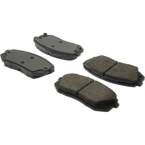 Centric Posi Quiet™ Ceramic Brake Pads With Shims And Hardware for 2020 Hyundai Veloster - 105.18551