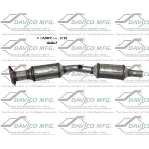 Davico Direct Fit Catalytic Converter and Pipe Assembly for 2005 Toyota Prius - 18382F
