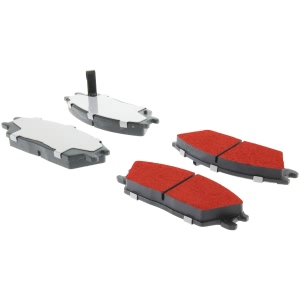 Centric Posi Quiet Pro™ Semi-Metallic Front Disc Brake Pads for 1996 Hyundai Accent - 500.04400