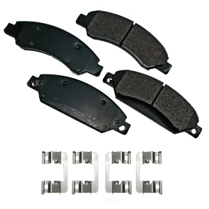 Akebono Pro-ACT™ Ultra-Premium Ceramic Front Disc Brake Pads for 2007 GMC Sierra 1500 Classic - ACT1092