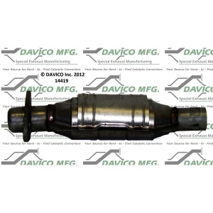Davico Direct Fit Catalytic Converter for 1987 GMC S15 Jimmy - 14419