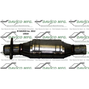 Davico Direct Fit Catalytic Converter for 1985 Chevrolet S10 Blazer - 14419