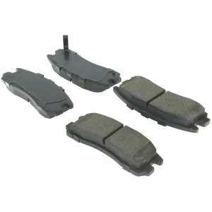 Centric Premium Ceramic Rear Disc Brake Pads for 1997 Mitsubishi Eclipse - 301.03830
