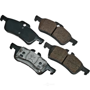 Akebono EURO™ Ultra-Premium Ceramic Rear Disc Brake Pads for 2004 Mini Cooper - EUR1060