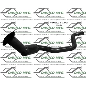 Davico Direct Fit Catalytic Converter and Pipe Assembly for 2007 Dodge Magnum - 19469