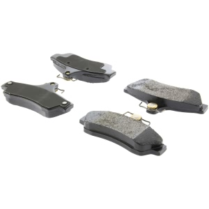 Centric Posi Quiet™ Extended Wear Semi-Metallic Rear Disc Brake Pads for Pontiac GTO - 106.10480