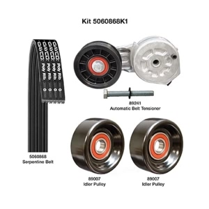 Dayco Serpentine Belt Kit - 5060868K1