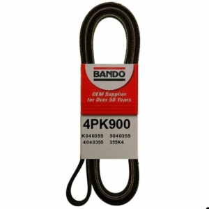 BANDO Rib Ace™ V-Ribbed Serpentine Belt for 2000 Hyundai Accent - 4PK900