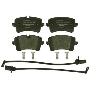 Bosch EuroLine™ Semi-Metallic Rear Disc Brake Pads for 2017 Audi RS7 - 0986494446