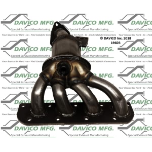 Davico Exhaust Manifold with Integrated Catalytic Converter for 2015 Cadillac ELR - 19603
