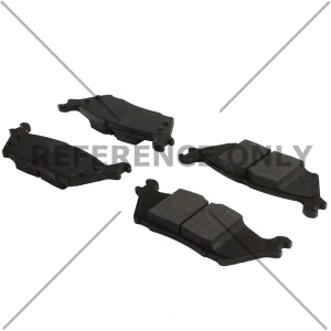 Centric Posi Quiet™ Extended Wear Brake Pads for 2020 Ford F-150 - 106.17900