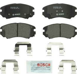 Bosch QuietCast™ Premium Organic Front Disc Brake Pads for 2007 Kia Amanti - BP924