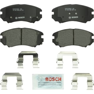 Bosch QuietCast™ Premium Organic Front Disc Brake Pads for 2006 Hyundai Sonata - BP924