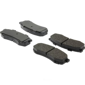 Centric Posi Quiet™ Extended Wear Semi-Metallic Rear Disc Brake Pads for 2008 Lexus GX470 - 106.06060