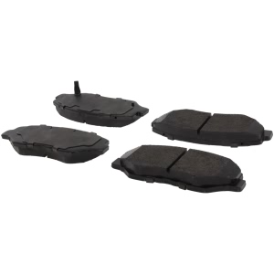 Centric Posi Quiet™ Extended Wear Semi-Metallic Front Disc Brake Pads for 2003 Honda Pilot - 106.09141