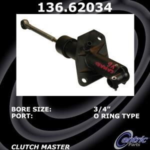 Centric Premium Clutch Master Cylinder for 2000 Chevrolet Camaro - 136.62034