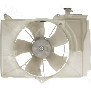 Four Seasons Dual Radiator And Condenser Fan Assembly for 2000 Toyota Echo - 75477