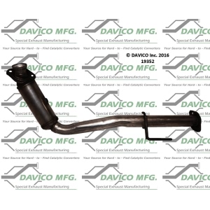 Davico Direct Fit Catalytic Converter and Pipe Assembly for 2006 Jeep Wrangler - 19352