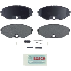 Bosch Blue™ Semi-Metallic Front Disc Brake Pads for 1991 Infiniti Q45 - BE486