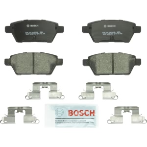 Bosch QuietCast™ Premium Ceramic Rear Disc Brake Pads for 2009 Mercury Milan - BC1161