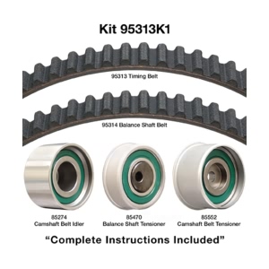 Dayco Timing Belt Kit for Kia Optima - 95313K1