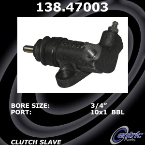 Centric Premium Clutch Slave Cylinder - 138.47003