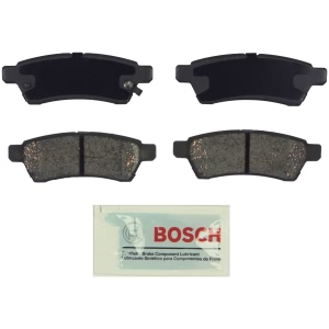 Bosch Blue™ Semi-Metallic Rear Disc Brake Pads for 2013 Nissan Frontier - BE1100