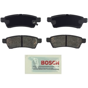 Bosch Blue™ Semi-Metallic Rear Disc Brake Pads for 2009 Suzuki Equator - BE1100
