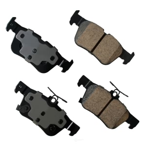 Akebono Performance™ Ultra-Premium Ceramic Rear Brake Pads for 2017 Lincoln MKC - ASP1665