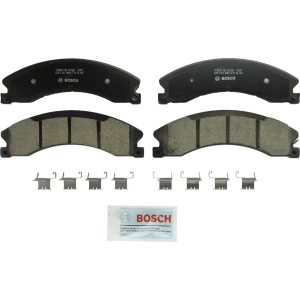 Bosch QuietCast™ Premium Ceramic Front Disc Brake Pads for 2018 Chevrolet Suburban 3500 HD - BC1565