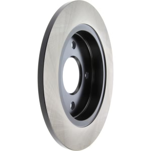 Centric Premium Solid Rear Brake Rotor for 2019 Ford Fiesta - 125.61070