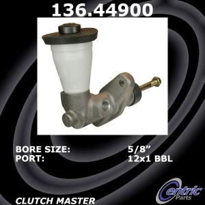 Centric Premium Clutch Master Cylinder for 1988 Toyota MR2 - 136.44900