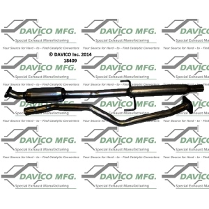 Davico Direct Fit Catalytic Converter and Pipe Assembly for 2005 Scion tC - 18409