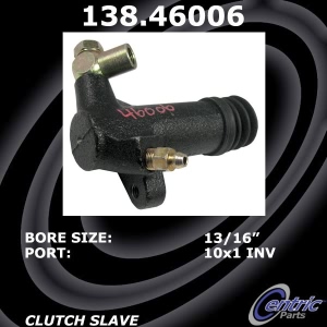 Centric Premium Clutch Slave Cylinder for Plymouth - 138.46006
