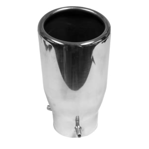 Walker Stainless Steel Round Straight Cut Bolt On Buffed And Polished Exhaust Tip for Mercury Milan - 36445