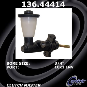 Centric Premium Clutch Master Cylinder for 1984 Toyota Land Cruiser - 136.44414